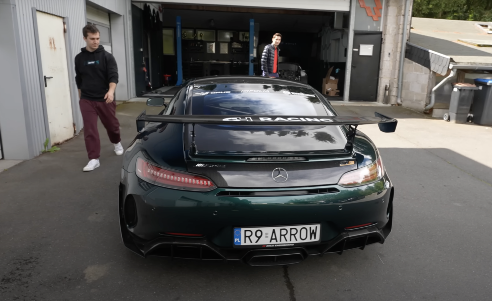 Tuned AMG GT R Makes V8 Music At The Nurburgring